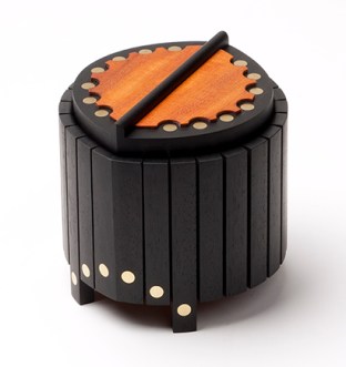 Bramante - Ebony, Chakte Viga, Brass - $1,100