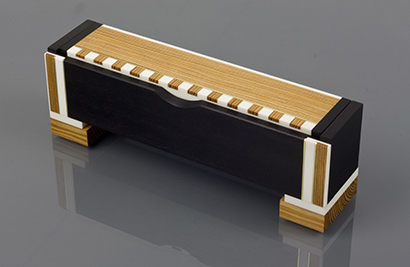 Dance floor - Ebony, Pine, Corian, Brass - $1,050