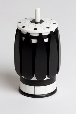 Fingertip Control - Ebony, Corian, Silver - $1,250