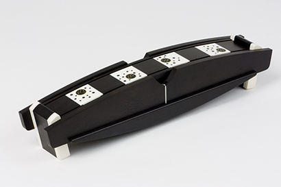 Midnight Watch - Ebony, Corian, Brass - $1,250