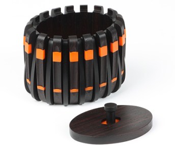 Undulation - Rosewood, Corian - $1,050