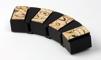 Multi Task - Ebony, Spalted Maple - $750