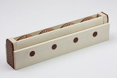 Pazzi - Leopard wood, Holly, Copper - $850