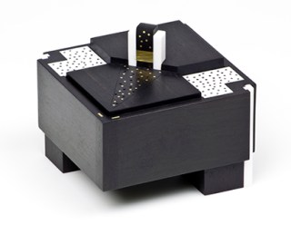 Point of Disorder - Ebony, Corian, Brass - $1,050